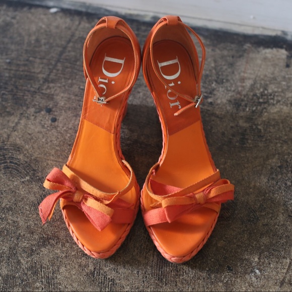Christian Dior Shoes - Dior Diorlita wedge sandals - sz 39